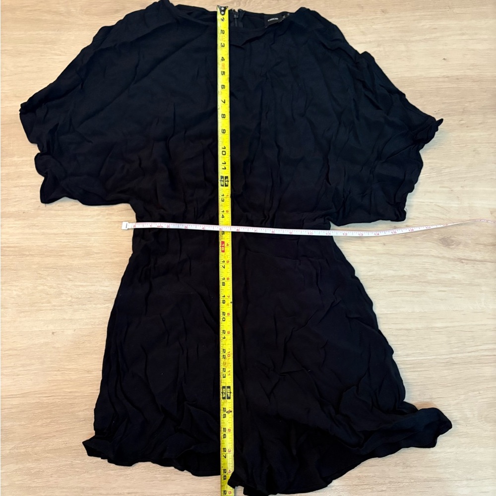 ASOS black romper size 6